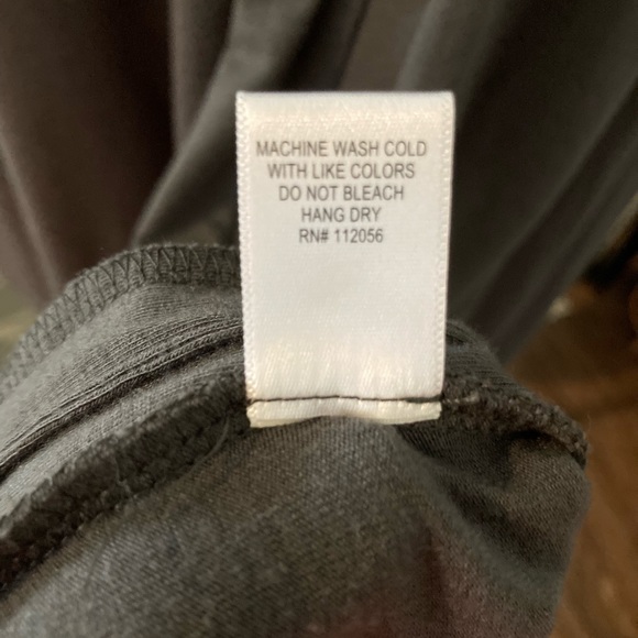 Zenana V-Neck Poncho Top Women’s Plus Size 1X Charcoal Grey - Picture 11 of 13